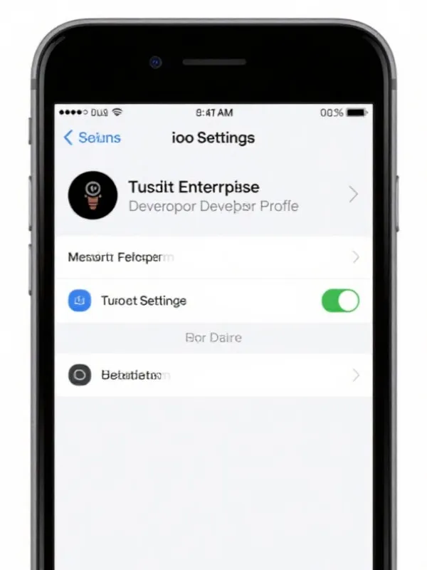 iOS信任证书设置指南